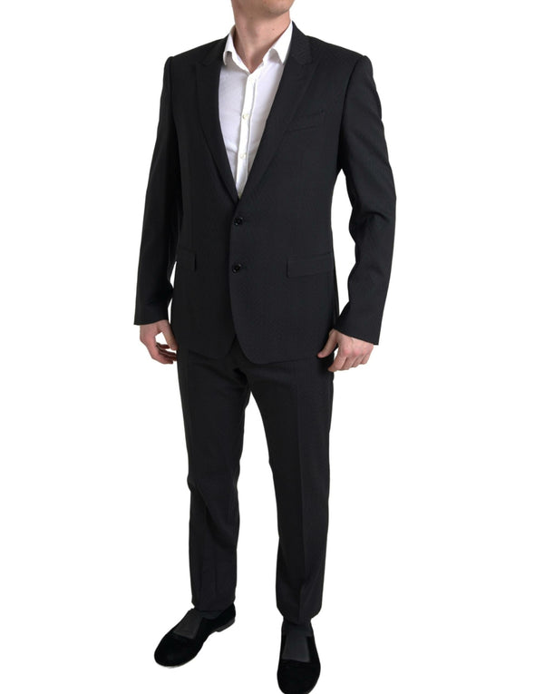 Costume exclusif martini noir slim fit