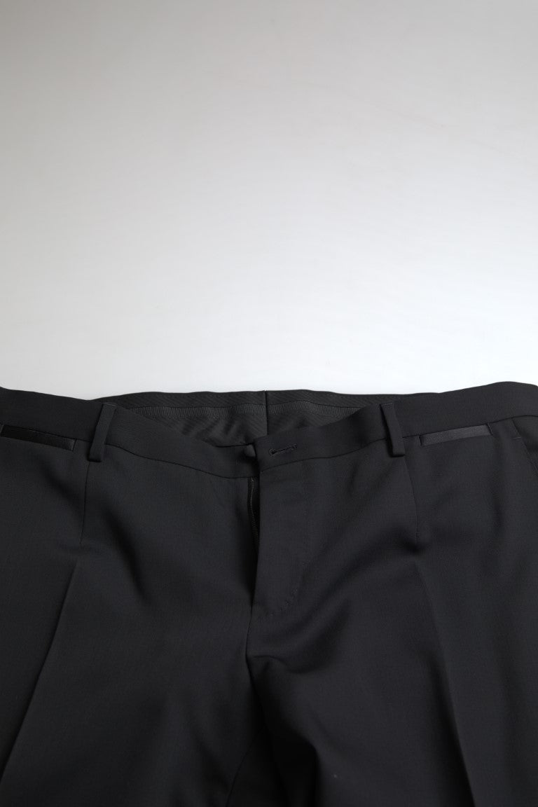 Costume élégant en deux pièces Slim Fit Black