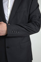 Elegant Black Two-Piece Slim Fit Suit