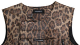 Silk Leopard Chaleco Sportswear exclusivo