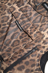 Silk Leopard Chaleco Sportswear exclusivo