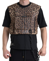 Silk Leopard Vest Exclusive Sport Awear