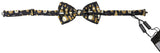 Elegant Black Silk Bow Tie