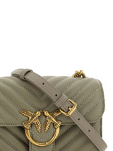 Chic Mini Love Bell Umhängetasche in Noce Green