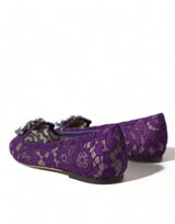 Elegant Floral Lace Vally Flat Shoes