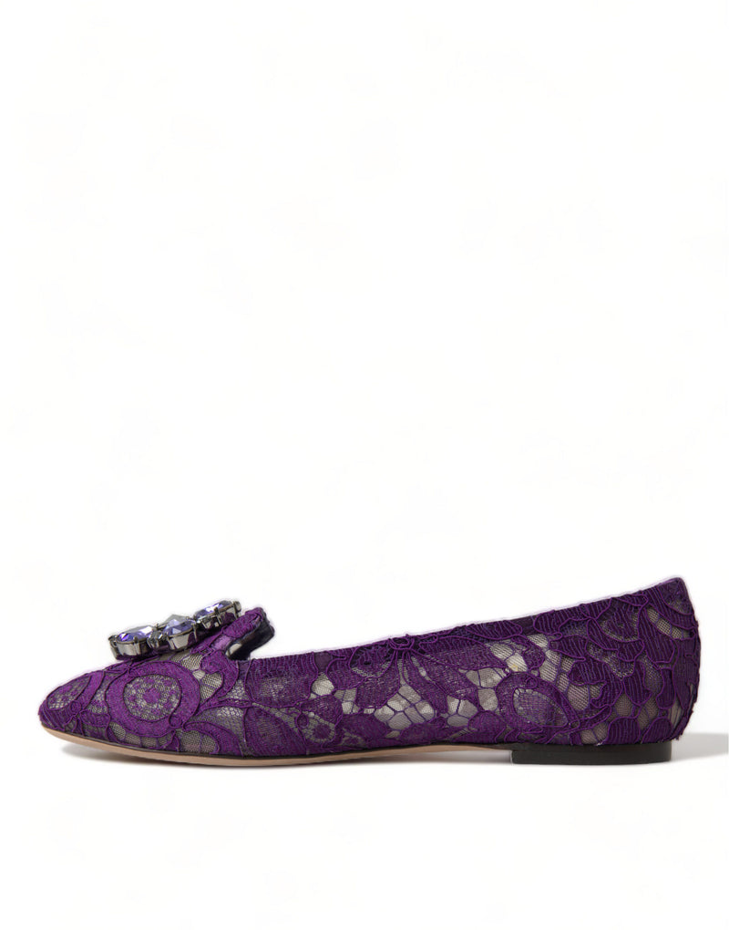 Elegantes zapatos de encaje floral vally plano