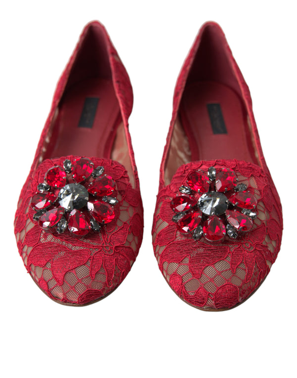 Κομψό Floral Lace Valls Flats