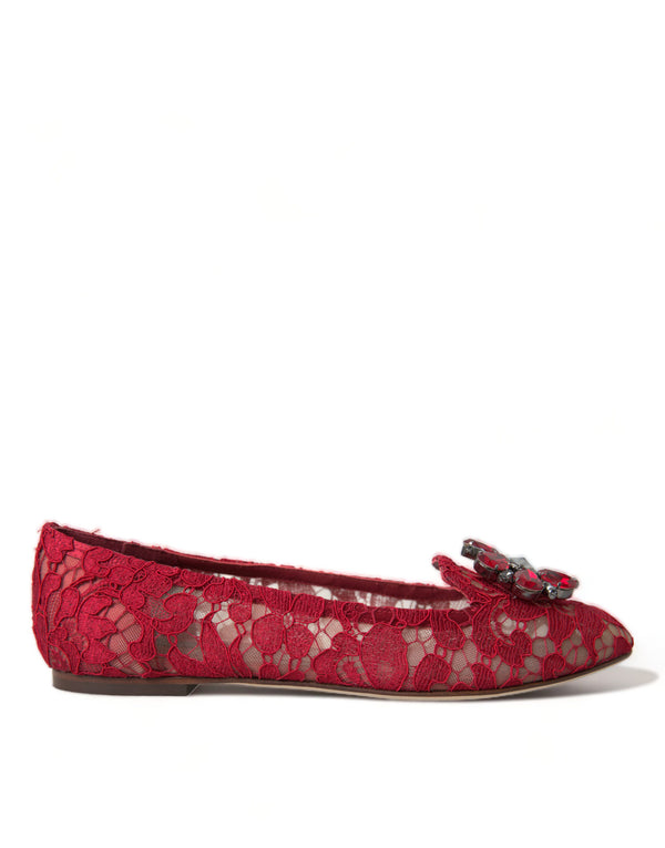 Κομψό Floral Lace Valls Flats