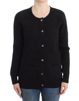 Cardigan di lana back trasparente chic