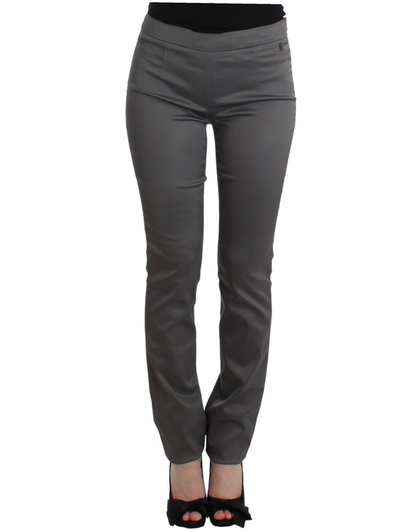 Pantalon de créateur gris chic gris