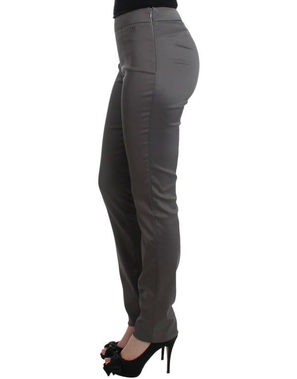 Pantalon de créateur gris chic gris