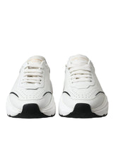 Chic Black and White Daymaster en cuir baskets