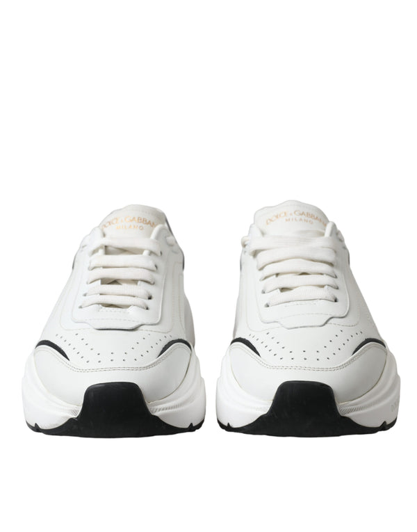 Sneaker chic in pelle daymater in bianco e nero