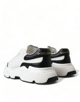 Sneaker chic in pelle daymater in bianco e nero