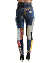 Jeans flacos vibrantes