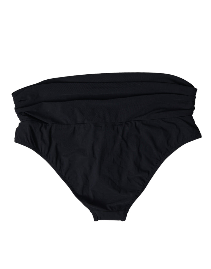 Elegante Black Bikini Bottom - Ultimate Beach Elegance