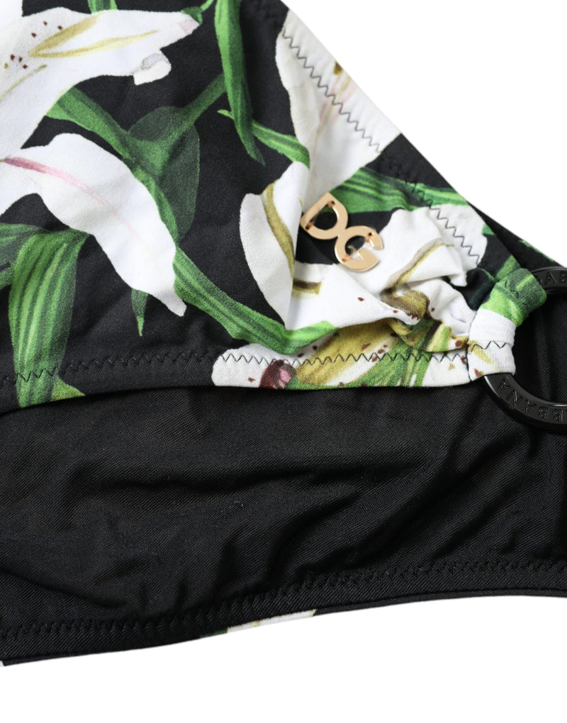 Eleganti fondo bikini con stampa floreale - nuota con stile