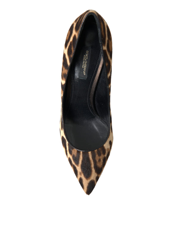 Squisite pompe per stiletto a stampa leopardo