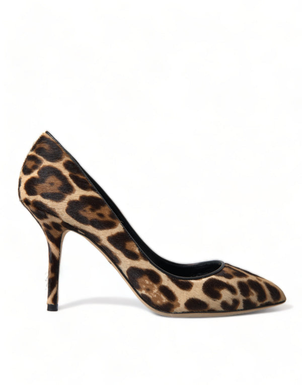 Squisite pompe per stiletto a stampa leopardo