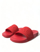 Radiant Red Men's Slide Sandals