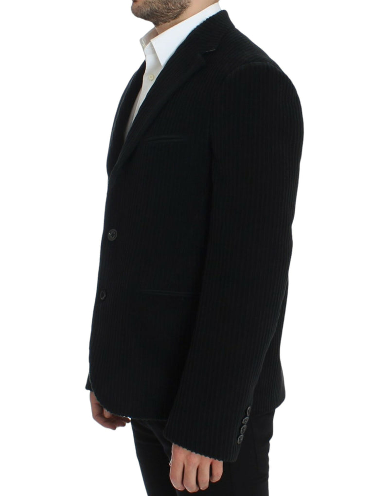 Elegante giacca blazer martini nera