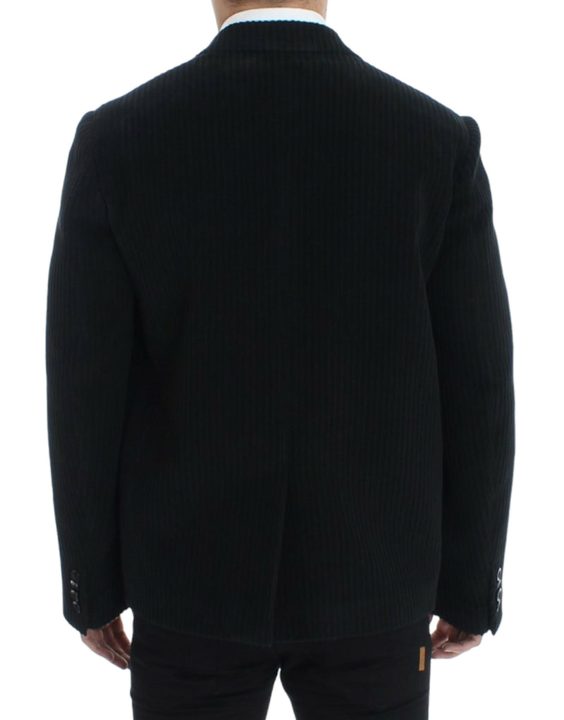 Elegante giacca blazer martini nera