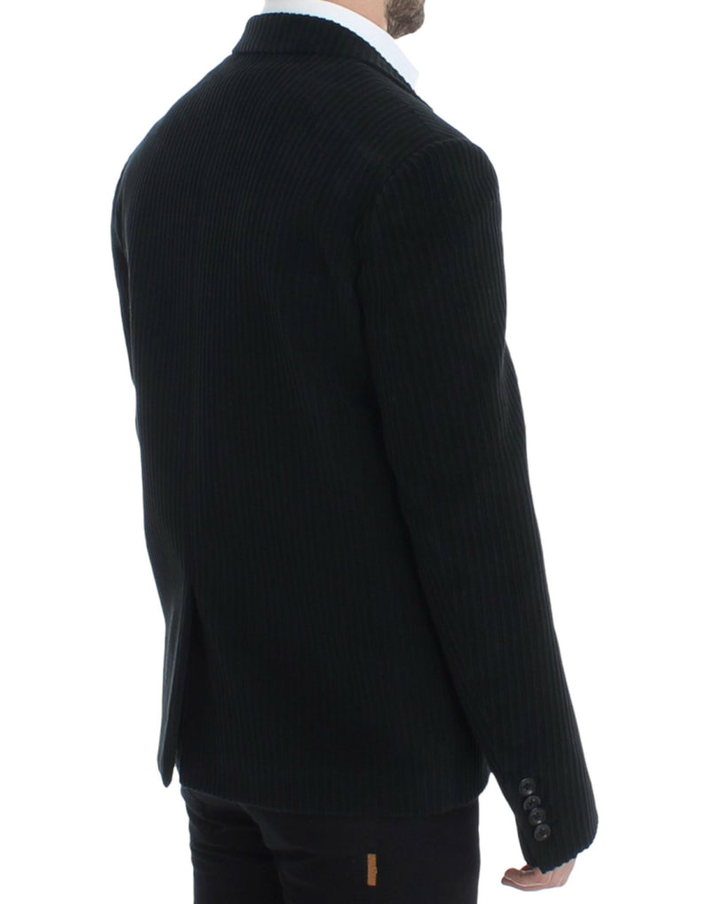 Elegante giacca blazer martini nera