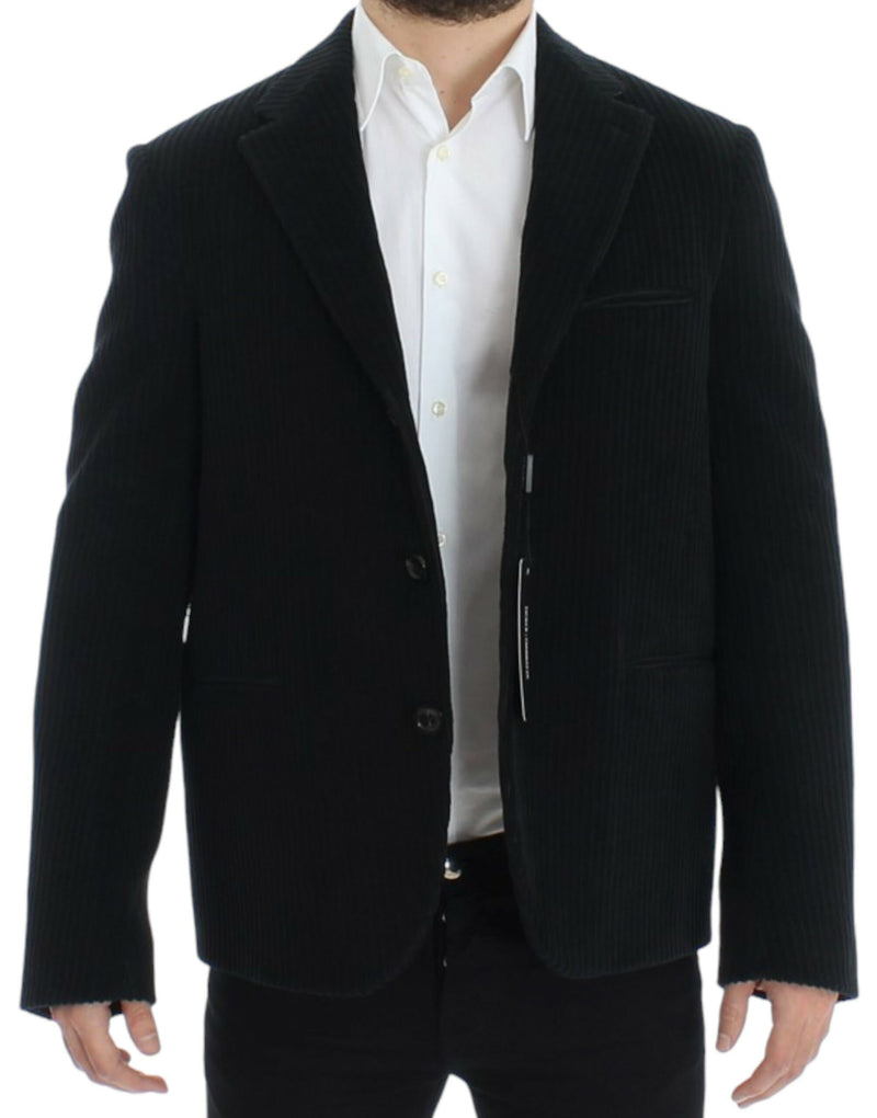 Elegante giacca blazer martini nera