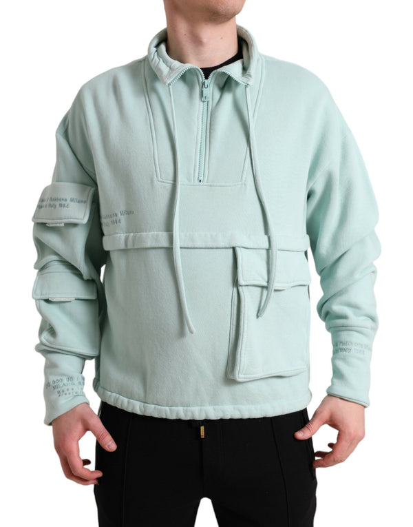 Maglione pullover verde chic menta