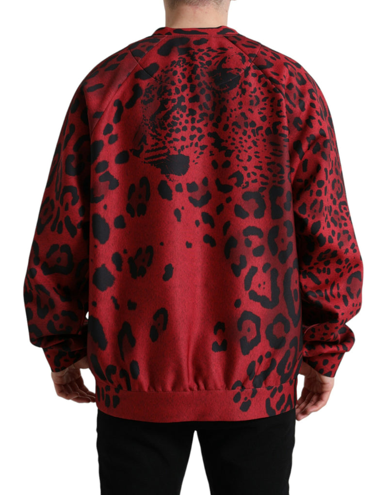 Eleganter Pullover -Pullover -Leopardenpullover