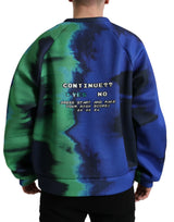 Multicolor -Grafik -Crew -Nackenpullover -Pullover