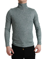 Elegante maglione pullover verde dolcecero verde