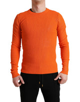 Maglione arancione arancione elegante arancione arancione