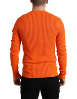 Maglione arancione arancione elegante arancione arancione