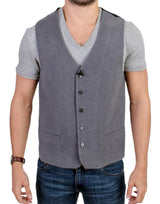 Chaleco casual gris elegante