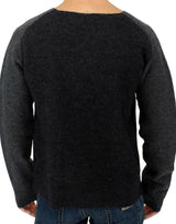 Chic Grey Woll Crewneck -Pullover