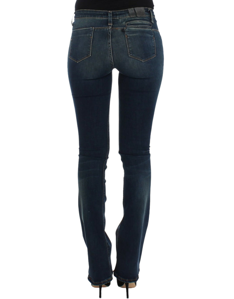 Chic Blue Straight Store Designer Jeans