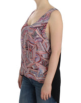 Chic Multicolor Sleeveless Top