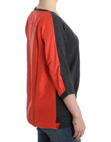 Maglione a maniche corte grifice chic-ginetta