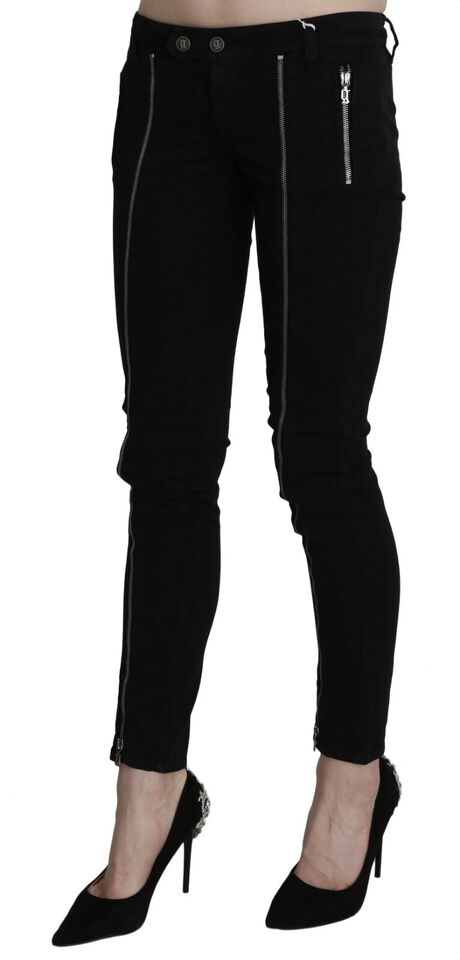 Chic Black Low How Fit Slim Fit Skinny Jeans