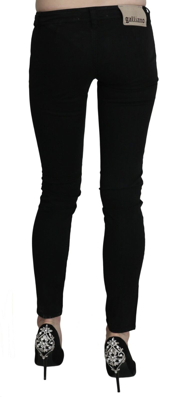 Chic Black Low Taille Slim Fit Skinny Jeans