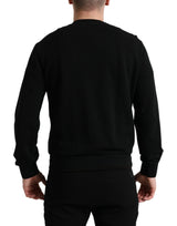 Eleganter Crew Neck -Baumwollmischpullover