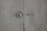 Elegant Gray Wool Formal Vest