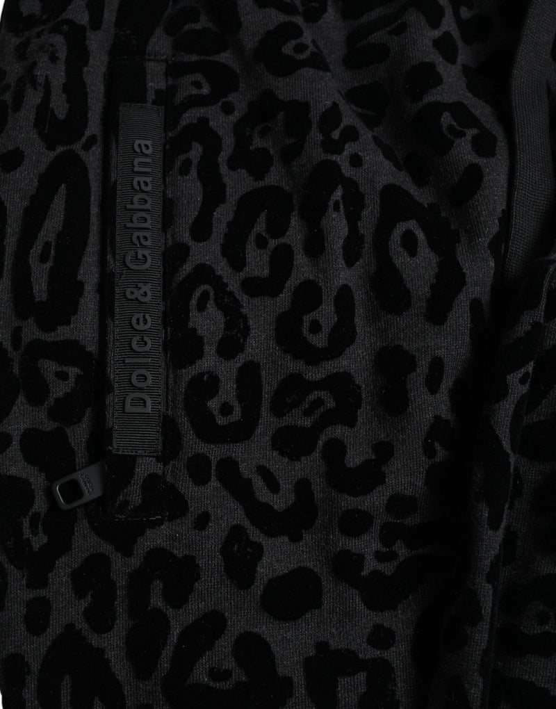 Eleganti jogger leopardo per uomini