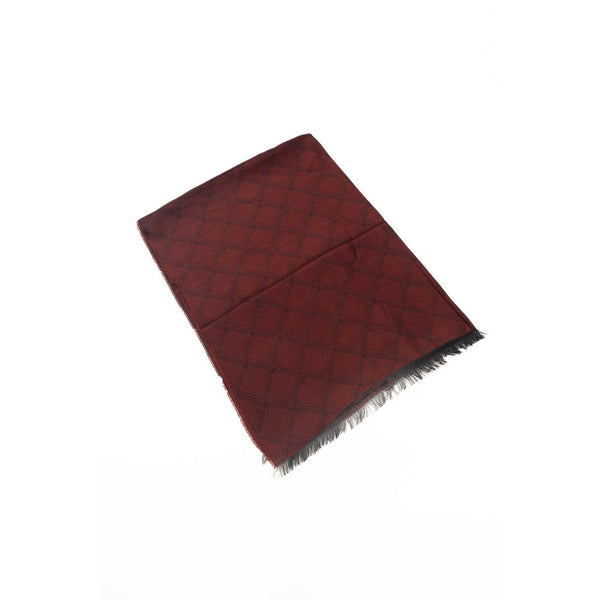 Burgundy Viscose Men Scarf