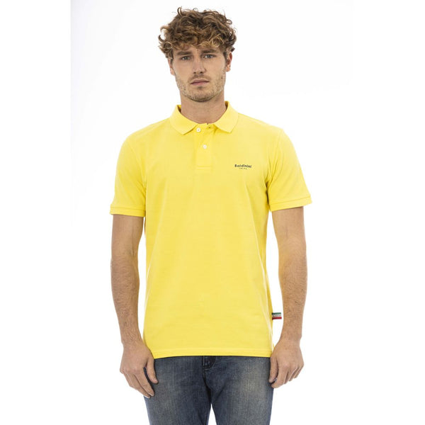 Polo en coton ensoleillé avec broderie élégante