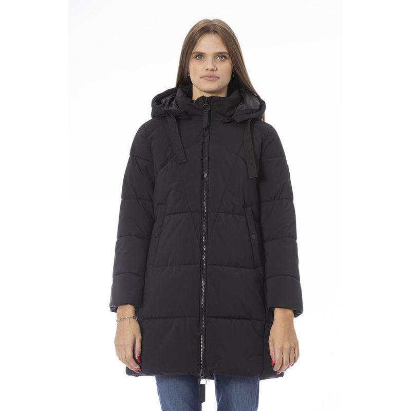 Elegant Black Down Jacket for Chic Warmth