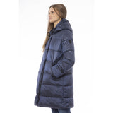 Chic Hell Blue Long Down Jacke