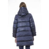 Veste longue bleu clair