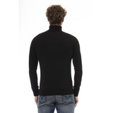 Eleganter Rollkragenpullover mit Monogrammdetails